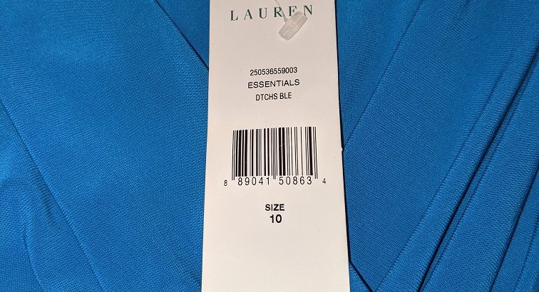 Ralph Lauren Turquoise Women’s Dress Sz.10
